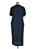 Astrologie Solid Blue Casual Dress Size XL - photo 2