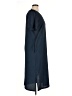 Astrologie Solid Blue Casual Dress Size XL - photo 4