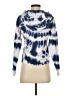 J.Crew 100% Cotton Tie-dye Blue Pullover Hoodie Size XS - photo 2