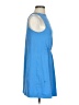 Unbranded Solid Blue Casual Dress Size XS (estimated) - photo 4