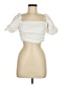 Zara Ivory Short Sleeve Top Size M - photo 1
