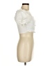 Zara Ivory Short Sleeve Top Size M - photo 4