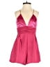 Free People 100% Polyester Solid Pink Romper Size 0 - photo 1