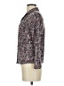 Boden Floral Gray Purple Long Sleeve Blouse Size 4 (petite) - photo 5