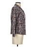 Boden Floral Gray Purple Long Sleeve Blouse Size 4 (petite) - photo 4
