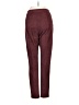 La Fee Verte Solid Burgundy Casual Pants Size S - photo 2