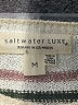 Saltwater LUXE Stripes Ivory Pullover Sweater Size M - photo 7