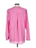 Norm Thompson Pink Long Sleeve Blouse Size L - photo 2