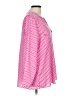 Norm Thompson Pink Long Sleeve Blouse Size L - photo 4