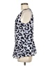 CAbi 100% Polyester Silver Sleeveless Blouse Size M - photo 5