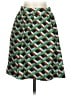 J.Crew 100% Silk Argyle Green Silk Skirt Size 00 - photo 1