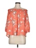 Blue Rain 100% Rayon Orange 3/4 Sleeve Blouse Size M - photo 1