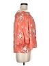 Blue Rain 100% Rayon Orange 3/4 Sleeve Blouse Size M - photo 4