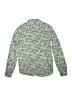 Bonpoint 100% Cotton Paisley Green Long Sleeve Button-Down Shirt Size 12 - photo 2