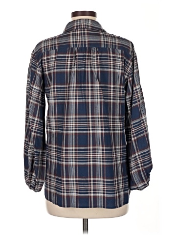 Max Studio 3/4 Sleeve Button-Down Shirt (view 2)