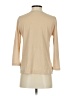 Gerard Darel 100% Cotton Ivory Tan 3/4 Sleeve Blouse Size XS (1) - photo 2