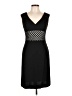 Kay Unger Argyle Black Cocktail Dress Size 10 - photo 1