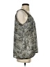 Vince Camuto 100% Polyester Silver Sleeveless Blouse Size S - photo 4