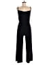 Forever Rose Couture Solid Black Jumpsuit Size M - photo 1