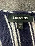 Express Stripes Blue Pullover Sweater Size S - photo 7