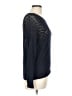 Lumiere 100% Polyester Blue Pullover Sweater Size L - photo 4