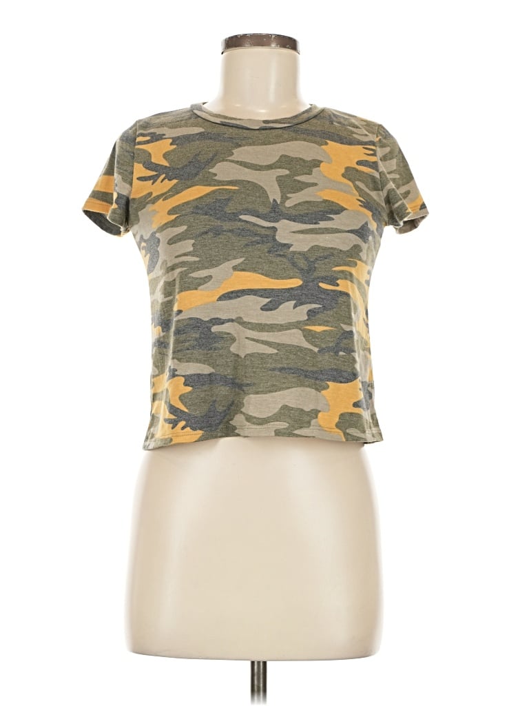 Pre-owned Papaya Short Sleeve T-shirt In Gold