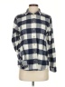 L.L.Bean Checkered-gingham Blue Long Sleeve Button-Down Shirt Size XS - photo 1