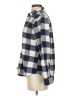 L.L.Bean Checkered-gingham Blue Long Sleeve Button-Down Shirt Size XS - photo 5