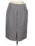 Talbots 100% Cotton Houndstooth Gray Formal Skirt Size 4 (petite) - photo 2