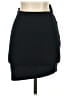 IRO 100% Polyester Solid Black Casual Skirt Size EU (FR) 34 / US 2 - photo 2