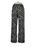 IMAN Polka Dots Black Casual Pants Size L (petite) - photo 2