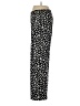 IMAN Polka Dots Black Casual Pants Size L (petite) - photo 5