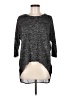 Freebird Gray 3/4 Sleeve Top Size M - photo 1