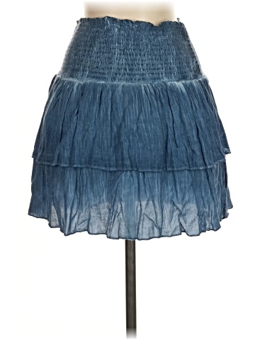 White Crow Denim Skirt (view 1)