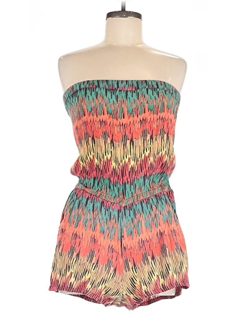 Pre-owned Angie Romper In Red