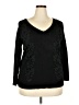 Lane Bryant Black Pullover Sweater Size 18 - 20 Plus - photo 1