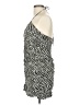 Aqua 100% Polyester Animal Print Black Cocktail Dress Size L - photo 5
