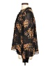 CAbi 100% Polyester Black Long Sleeve Blouse Size L - photo 5