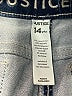 Justice Solid Blue Jeans Size 14 - photo 3