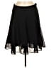 H&M 100% Polyester Solid Black Formal Skirt Size 6 - photo 1