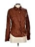 Blāshe Brown Long Sleeve Blouse Size L - photo 1