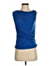 MICHAEL Michael Kors Blue Sleeveless Blouse Size XS - photo 1