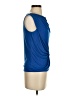 MICHAEL Michael Kors Blue Sleeveless Blouse Size XS - photo 4