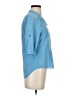 Amanda Uprichard Blue 3/4 Sleeve Blouse Size S - photo 4