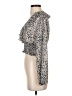Zara Silver Long Sleeve Blouse Size XS - photo 5