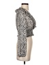 Zara Silver Long Sleeve Blouse Size XS - photo 4
