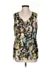CAbi 100% Polyester Green Sleeveless Blouse Size S - photo 1