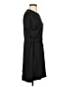Unbranded Solid Black Casual Dress Size S - photo 4
