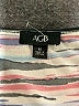 AGB Pink 3/4 Sleeve Blouse Size M - photo 7