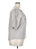 Unbranded 100% Viscose Floral Gray 3/4 Sleeve Blouse Size XXL - photo 4